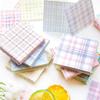 Twilight City Plaid Planet Series Sticky Notes - Fresh Plaid Journal Material Sticky Paper