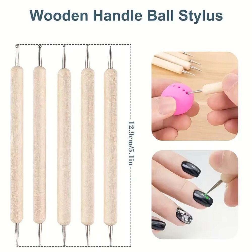 25Pcs Practical DIY Ceramics Clay Tools Set Handmade Art Craft Wax Carving Tool Kit Molding Tools Complete Set