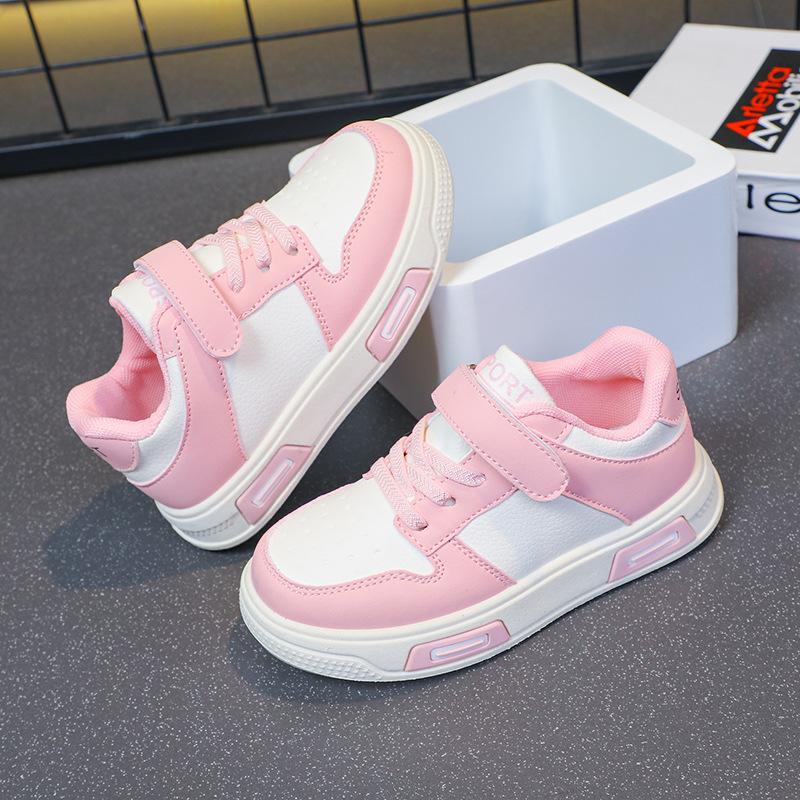 Fashion Girls' Shoes Spring New Kids Sports Shoe Anti Slip Boys' Shoes Soft Soled Girls Casual Shoe Simple Boys Sports Shoes
