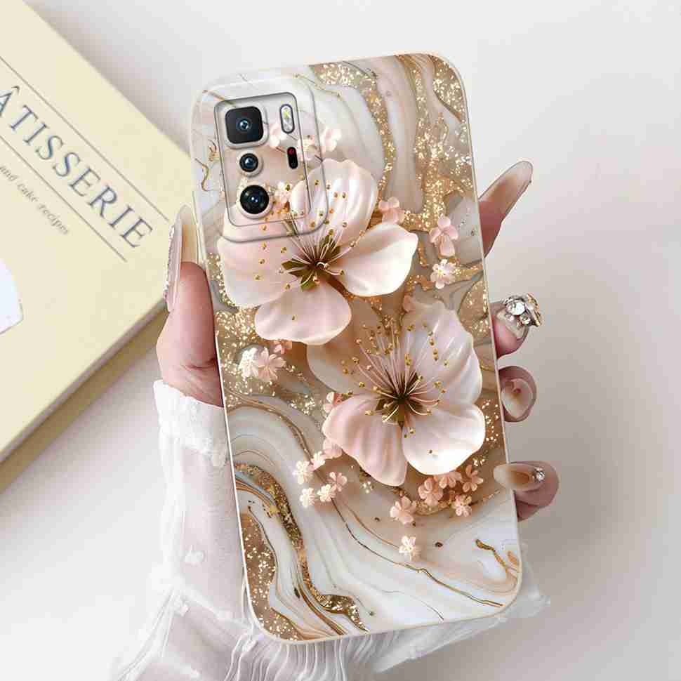 For  Xiaomi Redmi Note 10 Pro China Case Cute Cartoon Girl Cover Soft Silicone Phone Case For Xiaomi POCO X3 GT X3GT Full Bumper