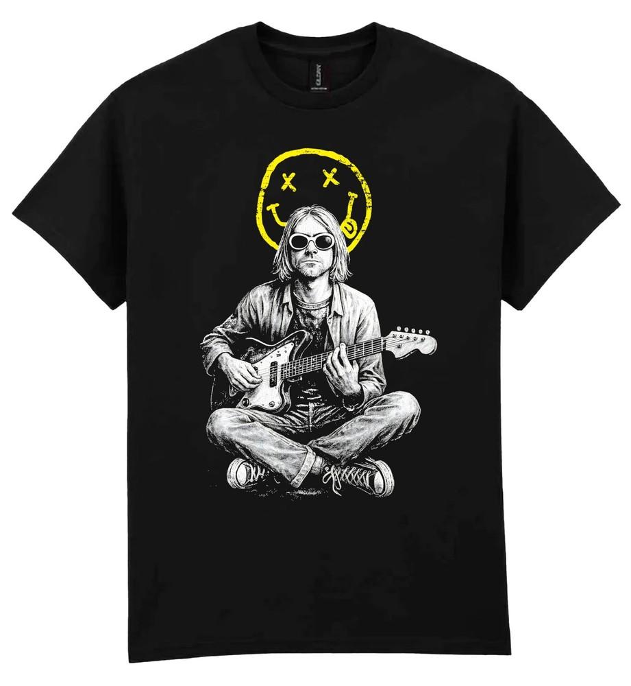 Nirvana Front man TShirt ultra cotton Alternative Rock music fans gift Tee