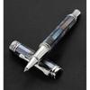 Xezo Fine Point Rollerball Black Mother Of Pearl Platinum Plated Serialized