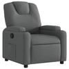 VidaXL Fauteuil Inclinable, Chaise de Relaxation avec Dossier, Siège avec Accoudoirs Rembourrés Salle de Séjour, Moderne, 372366