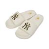 MLB Slipper Slip Resistant Slip Resistant Slide Slippers Unisex Ecru 3ALPAD323-50WHS