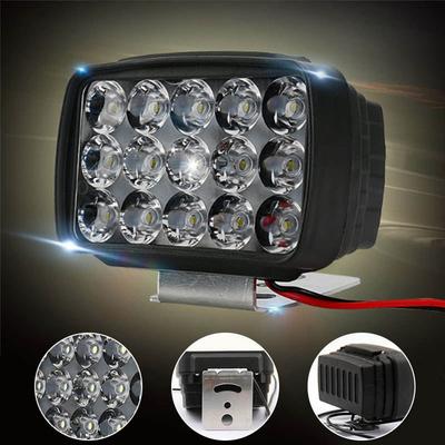 Motorcycle Headlight 15 LED-Driving Spot Light Fog Lamp Motorbike ATV UTV Truck