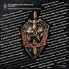 Eastern Front Replica Soviet Shield KGB Medal CCCP Stalin Leningrad Shield