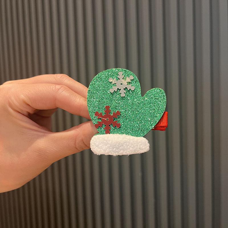 Christmas Hair Clips for Kids: Cute Cartoon Side Clips for Baby and Little Girl Hair Accessories