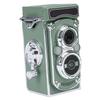 Vintage Digital Camera Portable TLR Style Retro 2.7K Video 24MP Autofocus Vlog Camera Manual Joystick for Beginners