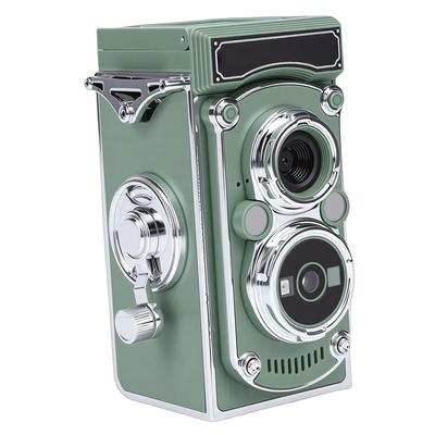 Vintage Digital Camera Portable TLR Retro 2.7K Video 24MP Autofocus Vlog Camera Manual Joystick for Beginners Teens Adults