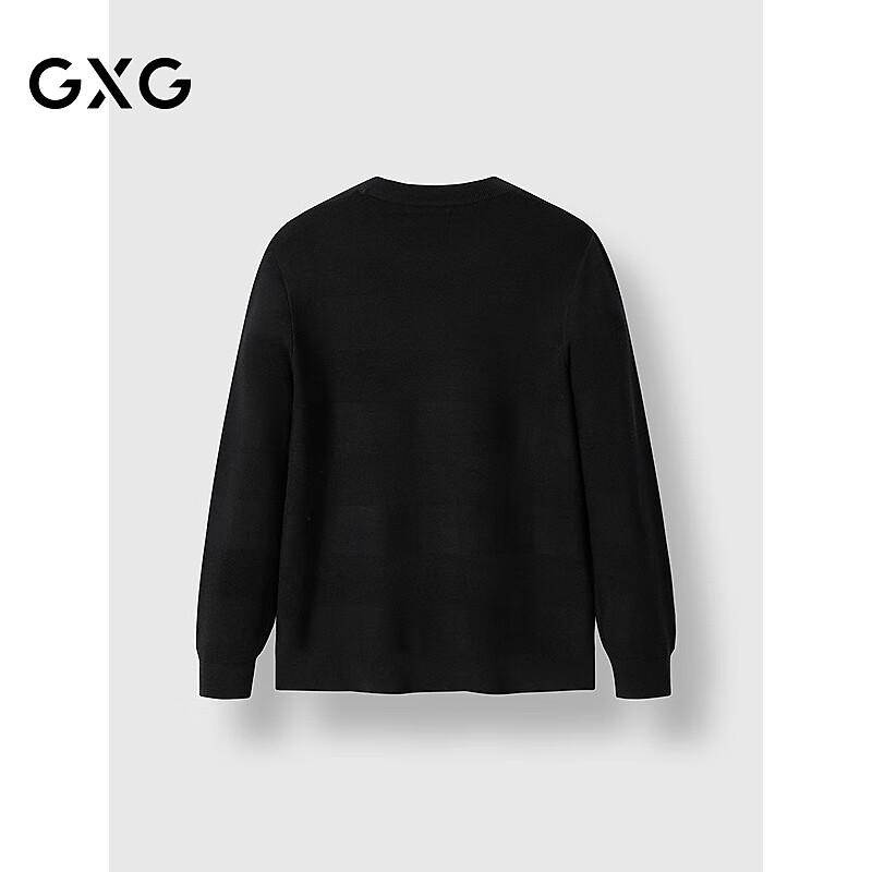 GXG Men's Round Neck Warm Knit Sweater