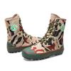 Forest fire prevention shoes high waist labor insurance shoes high top breathable shoes men's deodorant protective boots anti-piercing camouflage