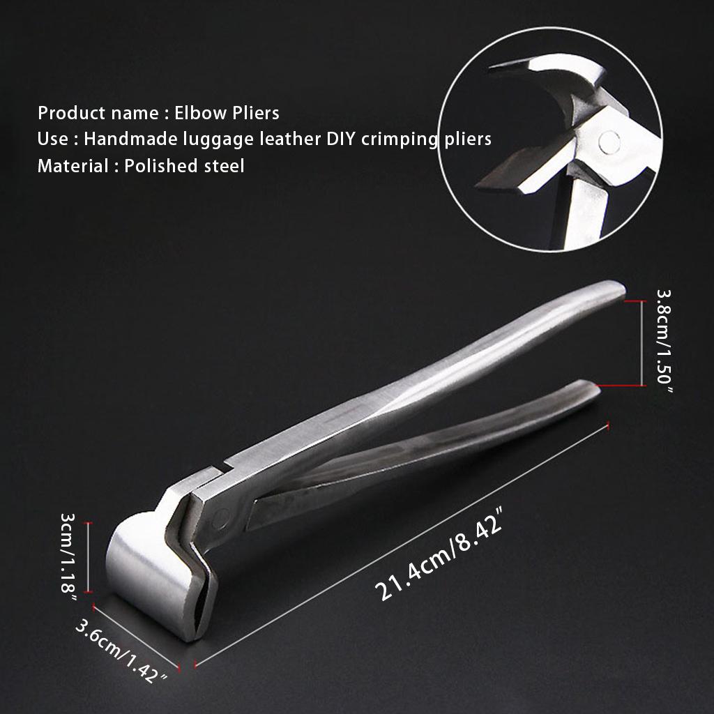Flexible Handtaschen Geldbörsen Werkzeuge Zangen für Professionelle Handwerker Amateure Lederhandwerk Abflachzangen Praktisch Leichtgewicht