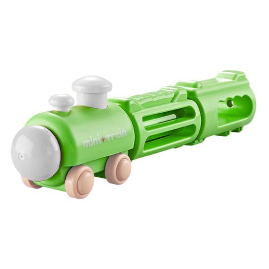 Pull-Back Water Shooter 6-10M Range Squirt Toys with Moving Wheels Exciting Outdoor Water Toy for Kids