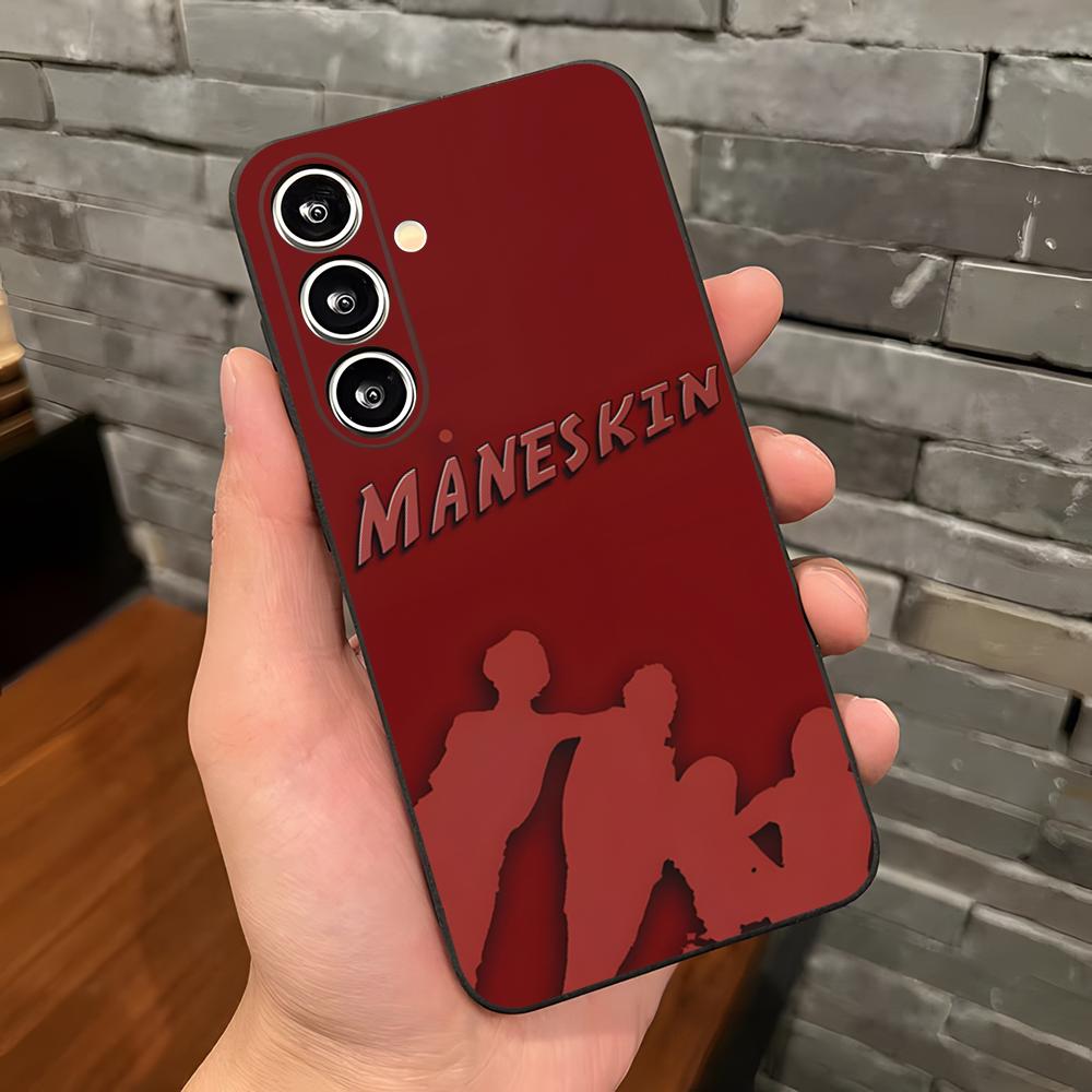Rock Band M-Maneskin Phone Case For Samsung A25 A13 A33 5G A54 A36 A35 A56 A52 A14 Shockproof Soft Cover