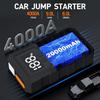 Jump Starter 4000A, Portable Car Battery Charger for 8-9L Engines, with LED Flashlight & USB Quick Charge