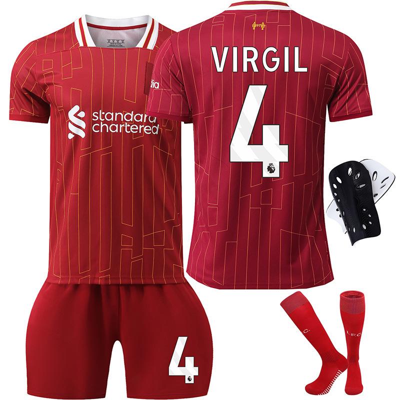 Liverpool Jersey Number Salah Firmino Arnold McAllister Jersey