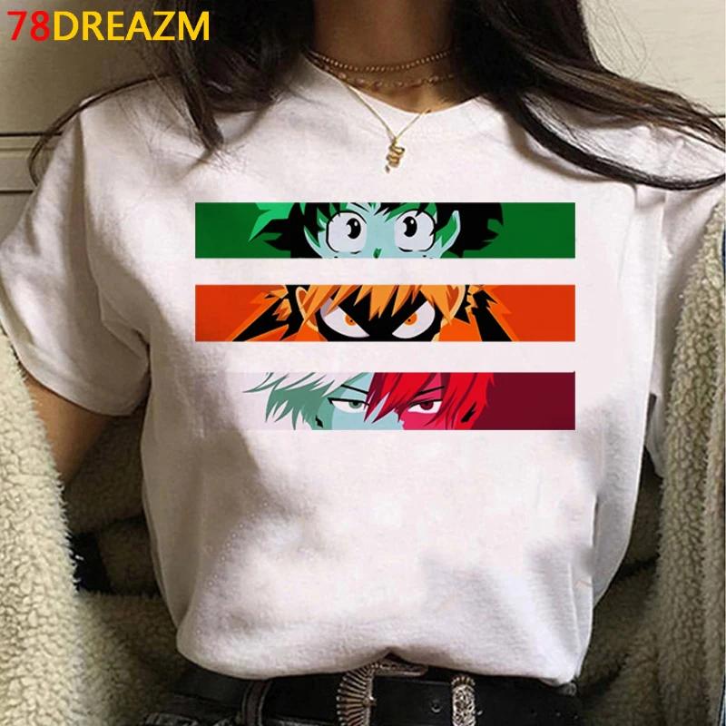 My Hero Academia Top Tees T Shirt Unisex  Harajuku Kawaii Tumblr T-shirt Tshirt  Vintage
