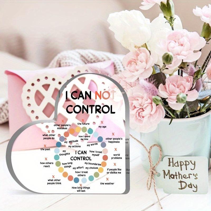 Psychotherapy Affirmations Heart - Mental Health Sign for Counselors & Social Workers