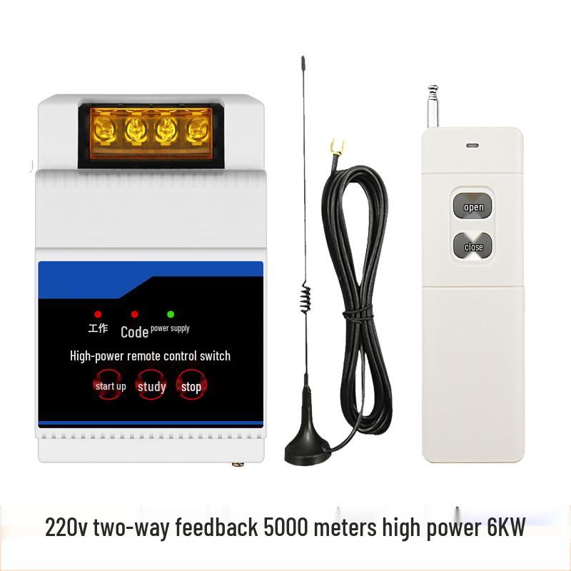 High-Power 220V/380V Smart Wireless Remote Controller for Water Pump Motors