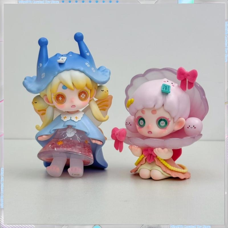 Keeno WISH ON THE SEA BREEZE Série Blind Box Roztomilá Q-Verze Pryskyřičný Model Stolní Trendy Ozdoba Designová Hračka Překvapivý Dárek