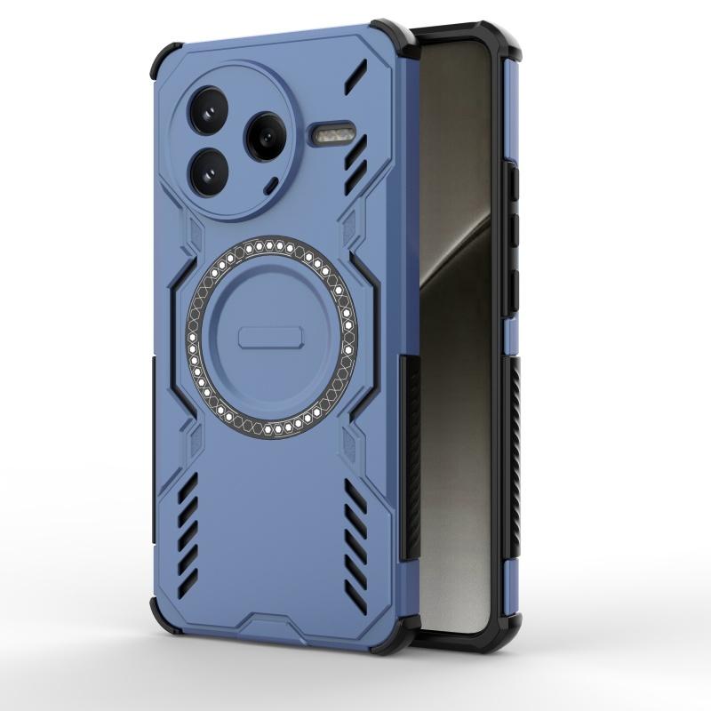 For Poco F7 Pro Case Cover Xiaomi Poco F7 Pro Capas PC Shockproof Annular Magnetic Adsorption Wireless Charge Fundas Poco F7 Pro