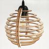 Hanging Lamp, Ceiling Chandelier, Wooden, Led Lampshade