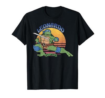 Teenage Mutant Ninja Turtles Leonardo Sun T-Shirt