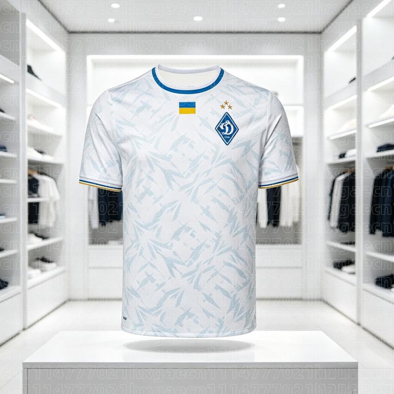 Ukraine Fußball T-Shirt Dynamo Kiew Fußballtrikot Sport T-Shirt für Erwachsene Kinder Fußball Training Familie Kinder T-Shirts XL