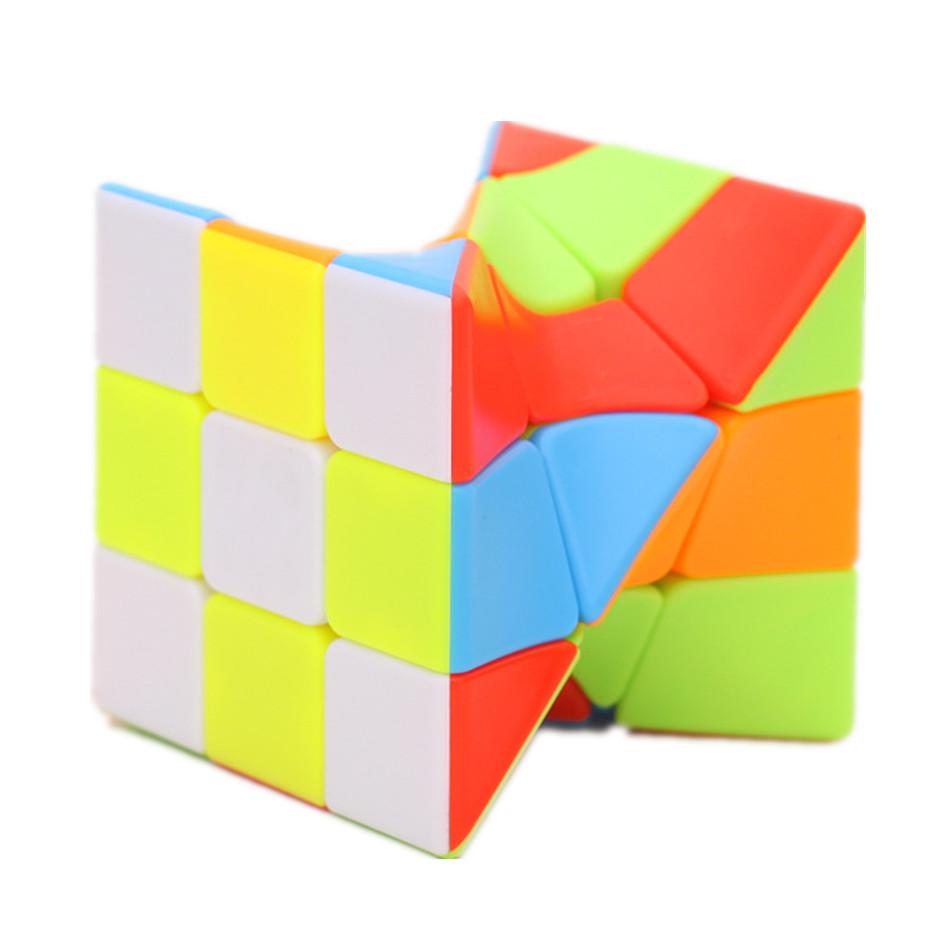 3x3x3 Magic Speed Cube Colorful Twisted Puzzle Cubes Professional Developing Intelligence Toy Educational 3x3 Cube For Children