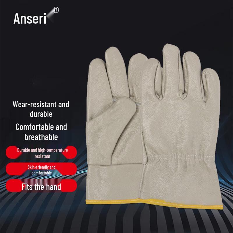 Ansell Top Grain Cowhide Welding Gloves