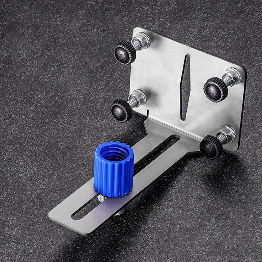 Wall-Mounted Level Bracket Stainless Steel Portable Wall Mounted Positioning And Fixed Wall Base Tools Level Wall Holder