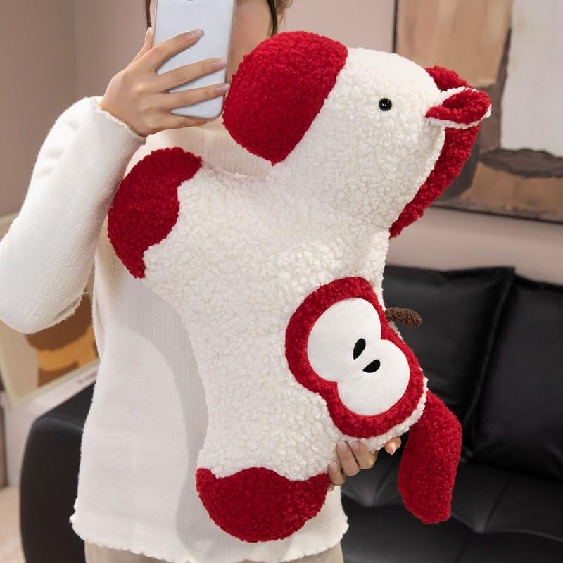 Traditional Horse Plush With Embroidered Pattern For Living Room Decor And Gift