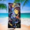 Game U-Undertale Bath Towel Microfiber Soft Water Absorbing Breathable For Girl Kids Decorative Cartoon Beach Towel