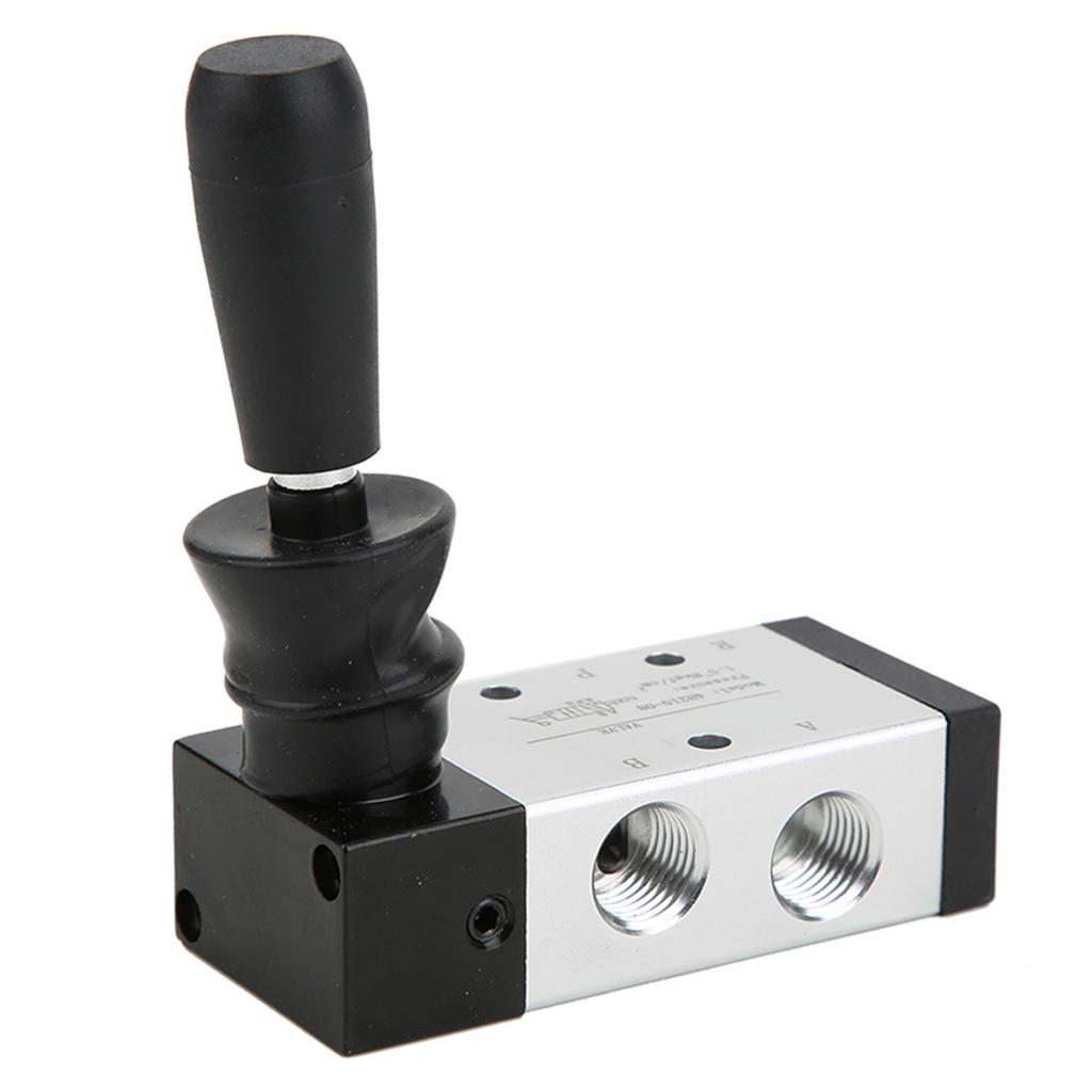 Pneumatický ručně ovládaný ventil 5 portů 2 polohy ruční pákový ventil 0 0,8 MPa (4H210 08)
