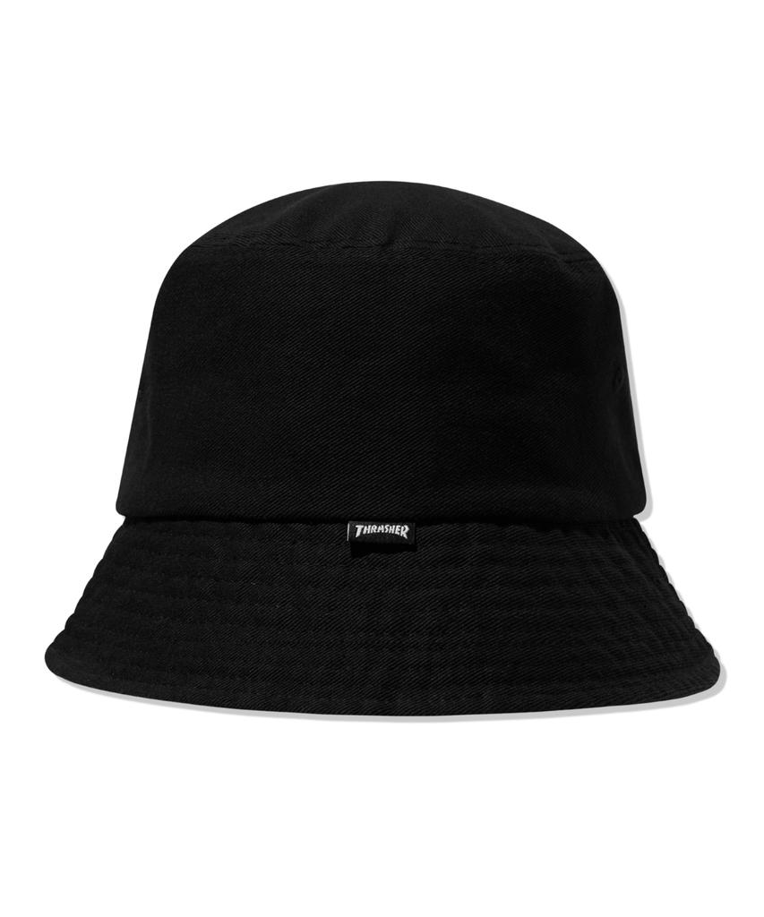 Treasure Magazine Logo Bucket Hat Black