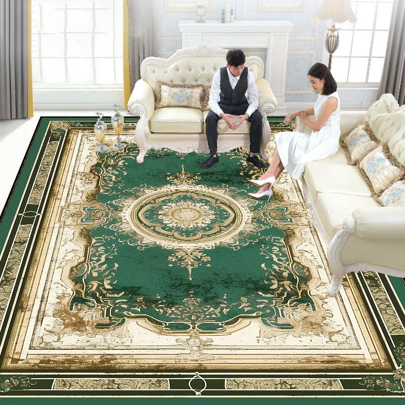 

Розкішні килими для вітальні Європейський великий розмір 200X300 Килими для спальні Декор спальні Дім Alfombra Плюшевий Нековзний килимок для підлоги 80*120cm