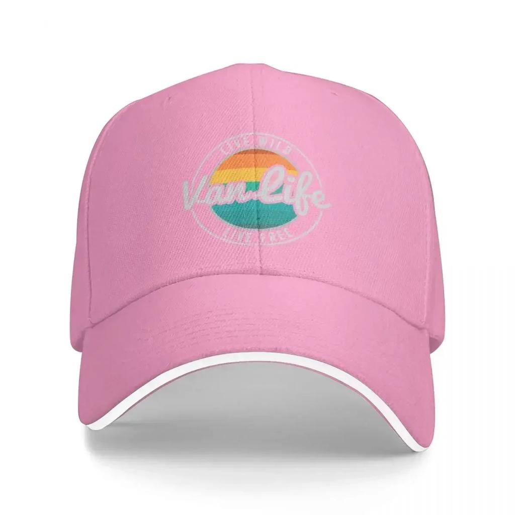 Van Life Baseball Cap Uv Protection Solar Hat Wild Ball Hat fashionable Womens Beach Mens
