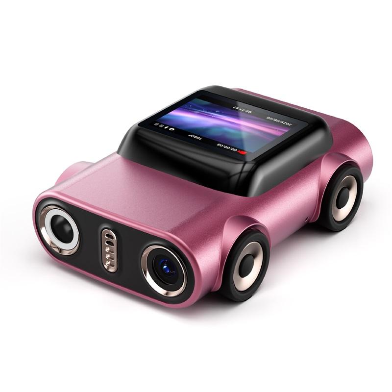 Mini Camera New Car Design 2K HD Video Recorder 130 Degree Wide Angle Built in Flash Auto Focus Keychain Cam