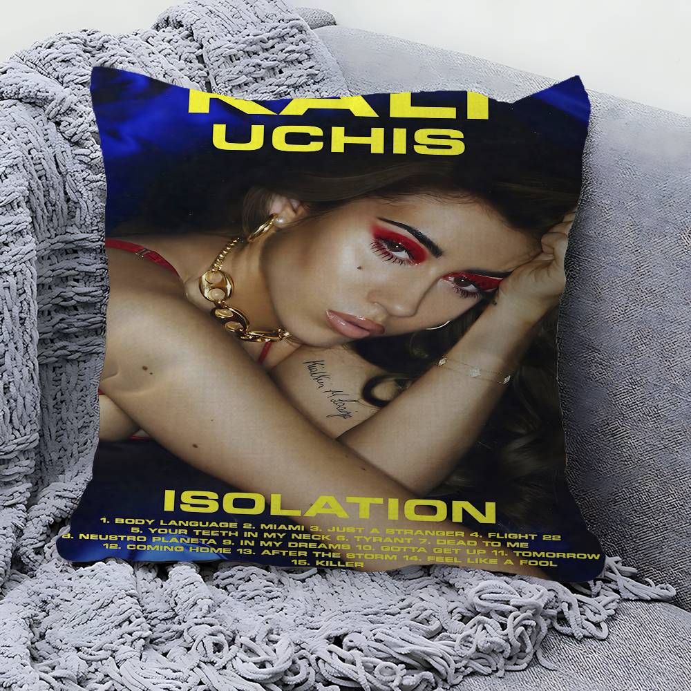 Sängerin K-Kali Uchis Kissenbezug Kissenhülle Dekor Kissenbezug Bedruckter Kissenbezug Für Sofa
