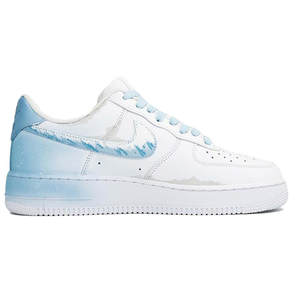 Nike Air Force 1 Wan Hua Nong, Bai Jing Zhi Shi, Shopping Bag Abrasion Resistant Low top Skateboard Shoes Unisex CW2288-111(Team113-S-BOX)
