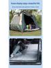 BYD Tang SUV Memory Foam Portable Car Mattress - Rear Travel Bed for Camping