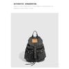 Large-capacity Double-shoulder Backpack, Washable Denim, Retro Niche Design Women's Bag