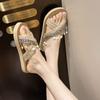 Vacation Flat Outside Slides Korea Style Cheap Liquidation Women's Slippers and Ladies Sandals Designer Luxury Eva On Sale Shoes