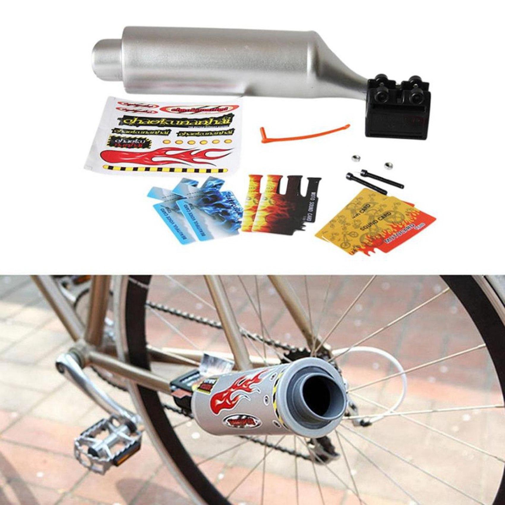 

Classy-2X Bike Turbo Exhaust Pipe,Bicycle Sound System,Turbo Spoke Modification,Sturdy Design,High Performance