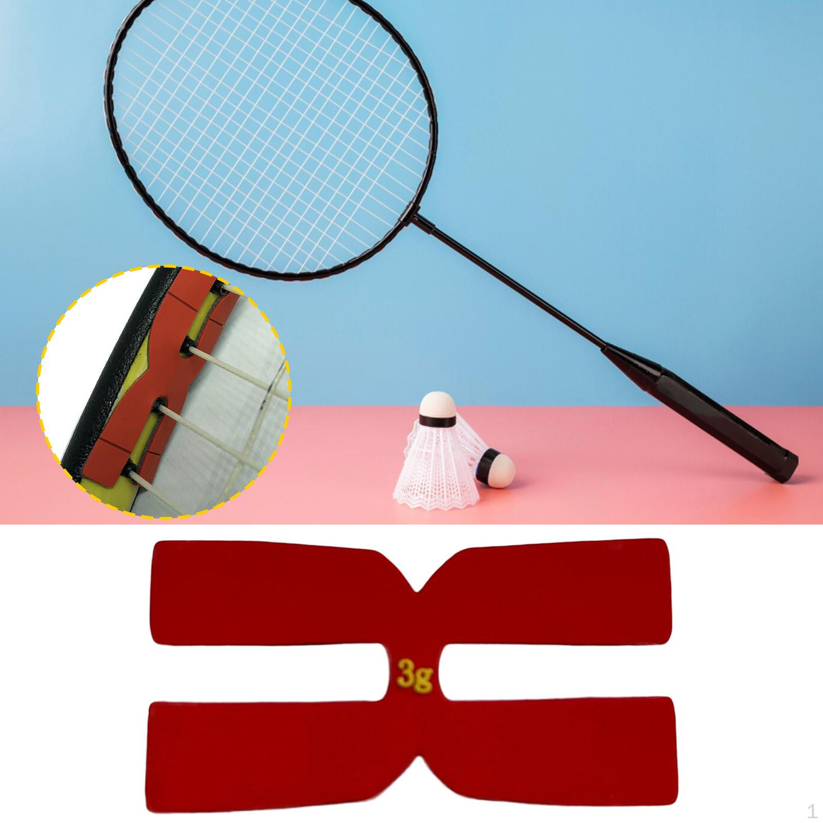 

Tennis Badminton Racquet Balance Strip Easy to Install Apply Racquet/Sports Training Weighted Red