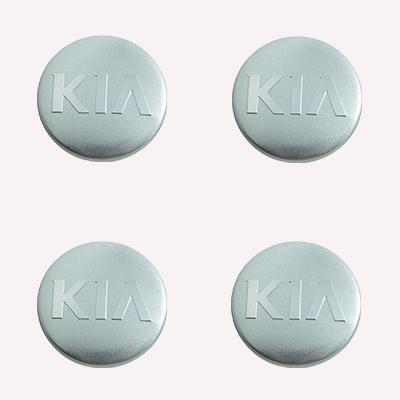 4Pcs 56mm Car Styling Wheel Center Hub Cap Stickers Accessories For KIA GT-Line Rio 4 Ev3 ev6 Niro Stonic Sportage Ceed Picanto