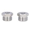 2Pcs Cola Barrel Adapter Distributor Connector Male Thread G5/8 Female Thread 1/4MFL