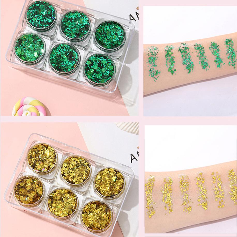 Fire Gel Glitter Eyeshadow Performance Stage Makeup Bungee Di Gel Sweat Free Glue Show Makeup Special