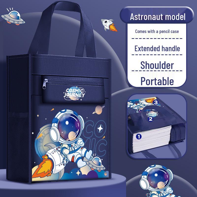 Large Capacity Art & Homework Tote Bag for Elementary Students