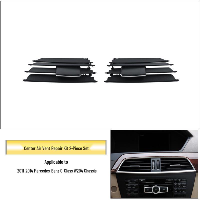 Panou de bord Mercedes-Benz Clasa C W204 C200 C260 Ansamblu panou guri de ventilație aer condiționat